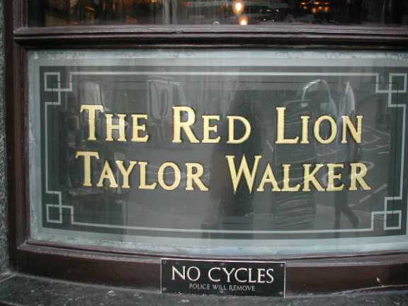 Westminster Red Lion