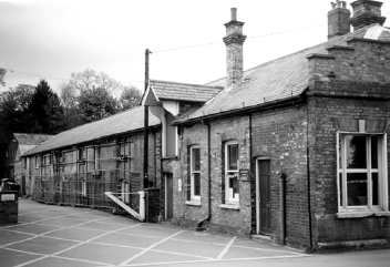Offices and malthouse of the Adnams Brewery, Halstead, built in 1859 and now a Council depot and Listed Grade II