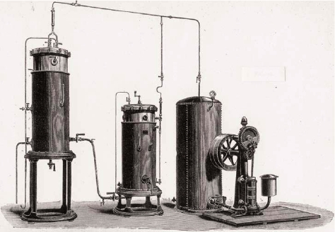 Figure 5. Hansen's Pure Yeast Cultue Apparatus 1883