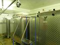 A pair of the five 'square' fermenters