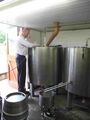 There are a pair of 150kg mash tuns and two electrically heated coppers.