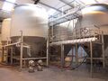 The brewers complain that the roof level demands the FV valves are rather close to the floor