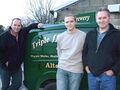 The Triple fff team of Paul Granger, Chris Western and proprietor and brewer Graham Trott