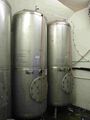 Two 20brl jacketed conditioning tanks