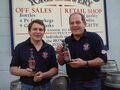 Head Brewer Andrew Whalley and MD Tony Thomson