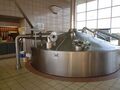 The lauter tun has a Steels masher in case the contract demands the use of one.