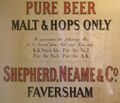 Early malt and hops only advertising