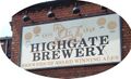 Brewery signage