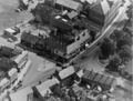 Aerial view of the White Horse, Quorn, an Everard's pub in the 1950s