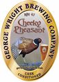At 4.7%ABV Cheeky Pheasant is more malt accented and late hopped with Celeia