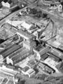 An aerial view of the Burton Brewery