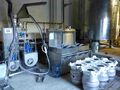 The Microdat two head racker with peristaltic pumps for beer and finings metering