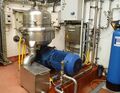 The 60bph Alfa Laval centrifuge came from Carlsberg at Northampton
