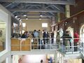 A mezzanine floor has been fitted for visitors…