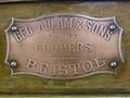 Geo Adlam of Bristol, another ancient brewery fabricator