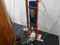 Wort transfer pump, hop seed filter and heat exchanger