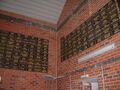 Over 180 supporters of the brewhouse extension have their names preserved on the brickwork