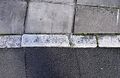 Outside Allsopp’s former brewery in Station Street, examples of pavement plates marking the boundary. 2009
