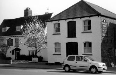 Frederick Miller's 19th century Marine Brewery, later sold to Seabrooke's, at the 17th century Brewers Arms, Brightlingsea. Listed Grade II.