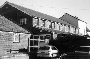 Beard & Bright's Coggeshall Brewery in Stoneham Street. The brewhouse is the tall 18th century building (right), the main structure being the 19th century malthouse addition. Listed Grade II.