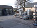 The brewery yard