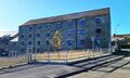 Former Maltings, 2024: converted to housing