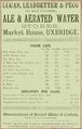 An advert from 1890